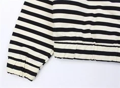 Name It jet stream stribet short loose sweatshirt